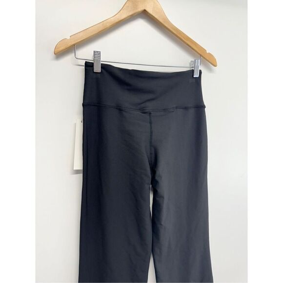 AQUA Leggings High Rise Boot Cut Size Small Style Black Athletic NWT - Picture 8 of 10